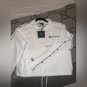 NWT champion crop windbreaker jacket, size XS